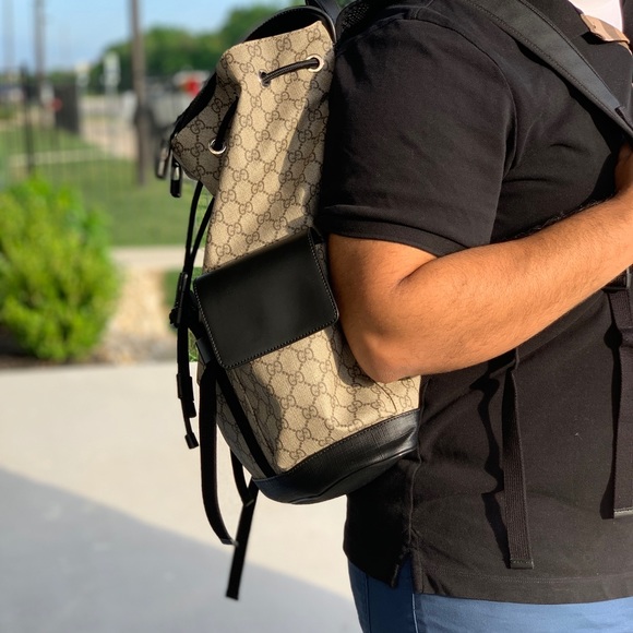 Gucci gg supreme backpack - Picture 4 of 5